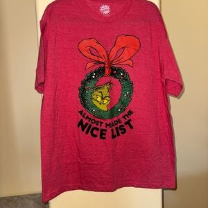 Red Grinch Graphic T-Shirt